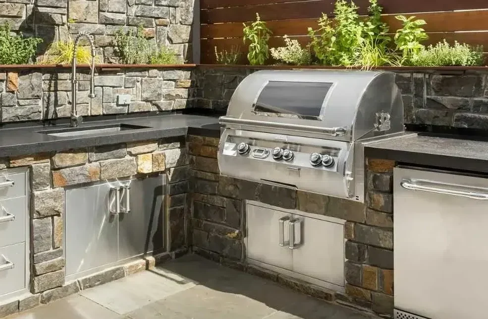 Outdoor kitchen installation services in leander tx